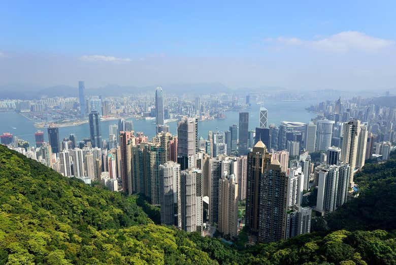 Spectacular views from Victoria Peak