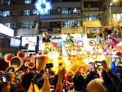 Chinese New Year parade in Hong Kong