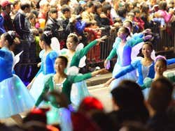 Chinese New Year parade in Hong Kong
