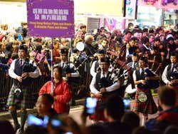 Chinese New Year parade in Hong Kong