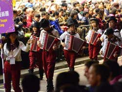 Chinese New Year parade in Hong Kong
