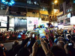 Chinese New Year parade in Hong Kong