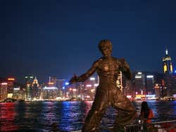 Bruce Lee in Tsim Sha Tsui