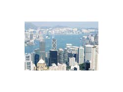 Views from the Victoria Peak tram