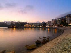 Sunset in Stanley