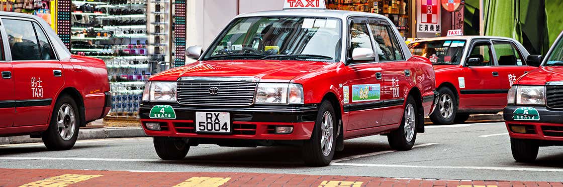 Taxis in Hong Kong